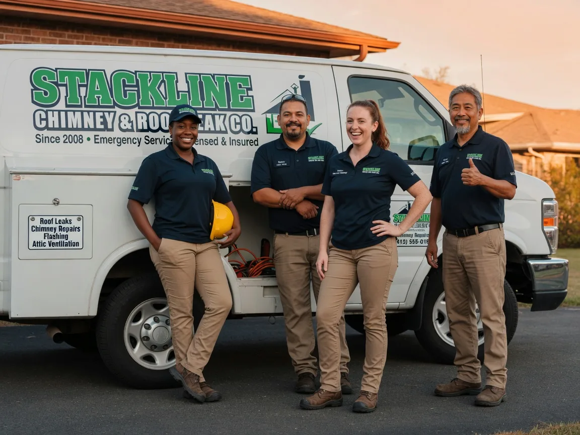Chimney flashing repair company in Guion, AR